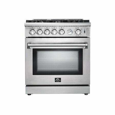 FORNO Lseo Professional 30In. Freestanding Gas Range FFSGS6275-30